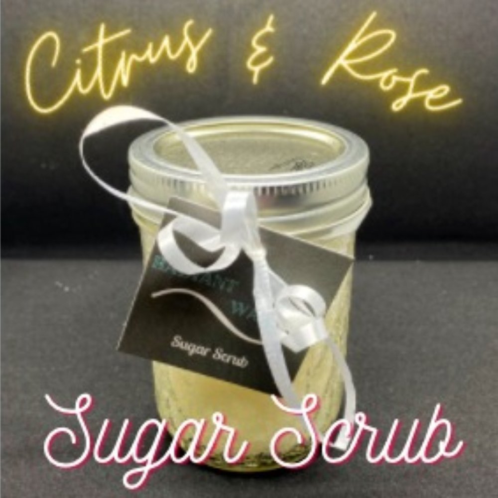 Citrus Rose versatile sugar scrub 8oz